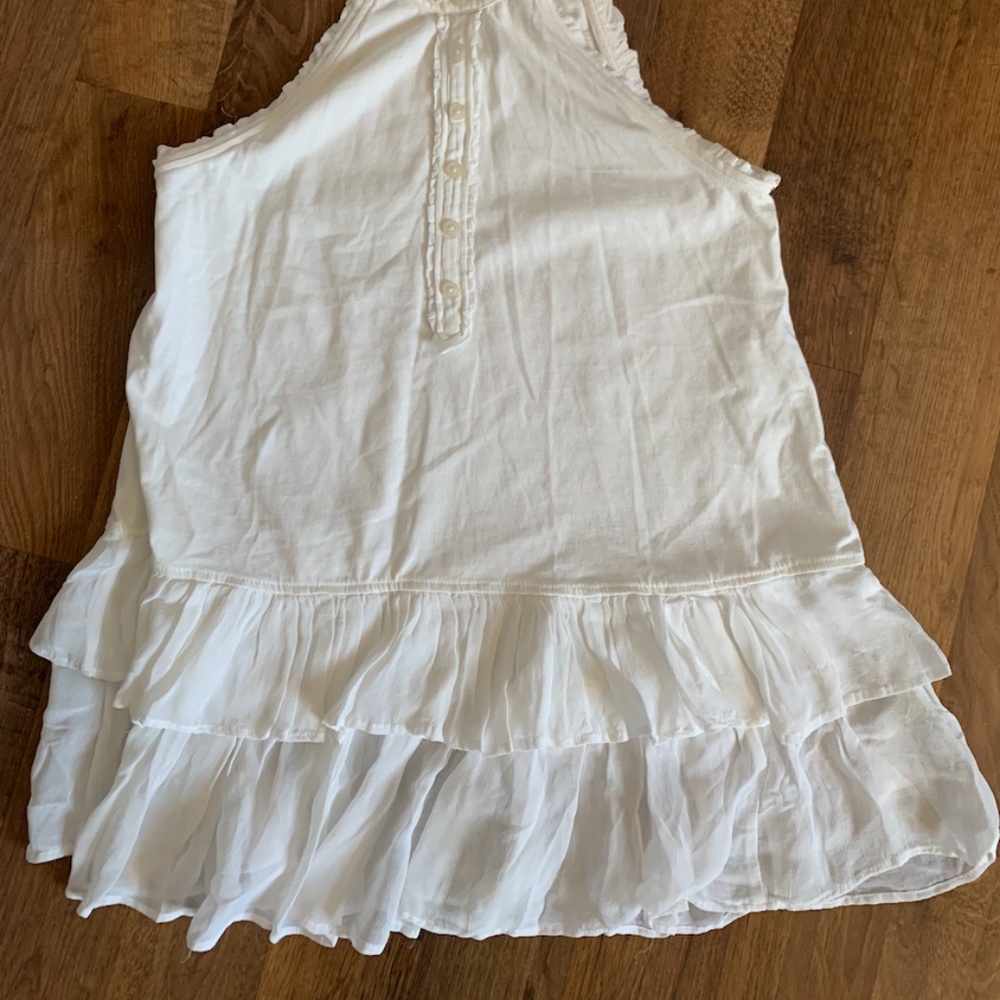 🆕 Maeve Collared Halter Ruffled Tunic - Picture 6 of 14